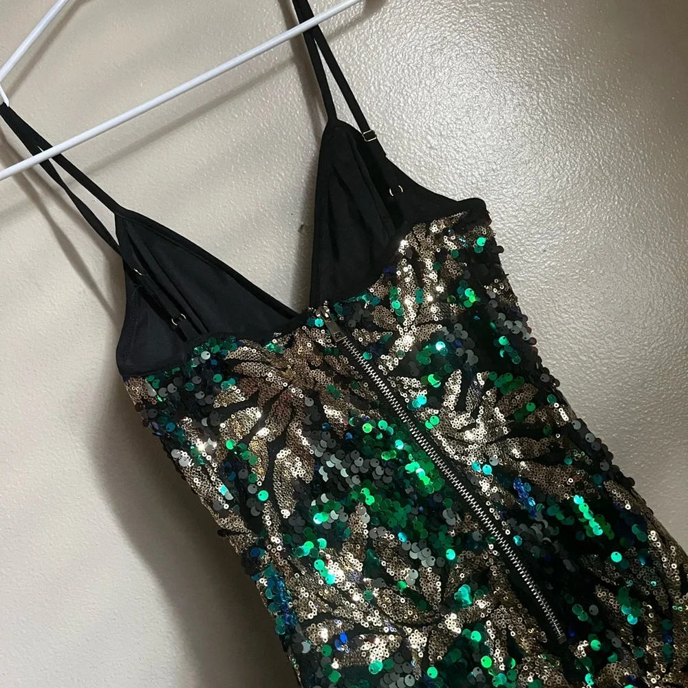 Sequin Multicolor Dress